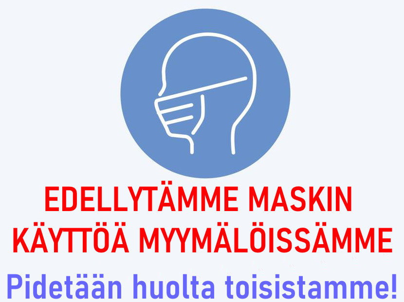 Edellytämme maskin käyttöä Edellytämme maskin käyttöä