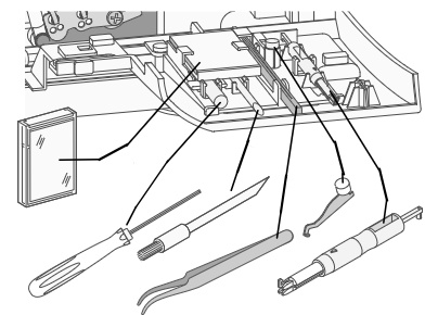 Etuluukun tarvikkeet Etuluukun tarvikkeet