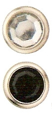 Lasikoriste metallirenkaalla 12mm 16kpl taitettavilla piikeillä, Prym