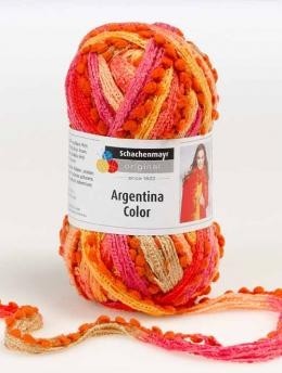 Argentina Color -röyhelöhuivilanka 100g, SMC