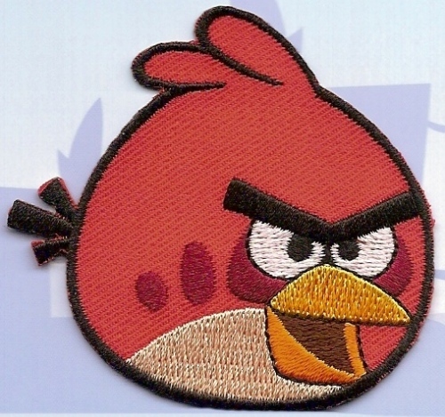 Angry Birds -merkki, silittämällä kiinnittyvä
