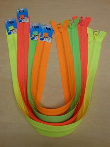 Neonväriset takkiketjut 80cm, Opti