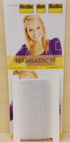 Framilastic T9 läpinäkyvä joustonauha 9mm / 5m, Vlieseline