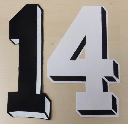 Silitettävä merkki, musta iso numero (0, 1, 2, 3, 4, 5, 6, 7, 8, 9)