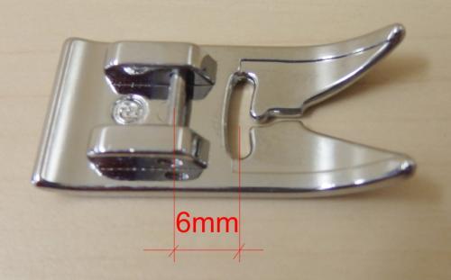 Peruspaininjalka yleismalli 6mm:n akselietäisyydellä ja kaarevalla neula-aukolla