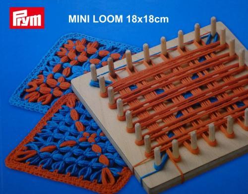 Puinen pitsilaite MINI 18x18cm neliö, Prym