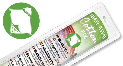 Madeira Cotton Fix tukikangas 30cm x 3m valkoinen