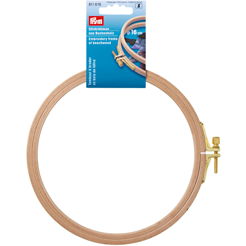 Ompelukehys ruuvilla 16cm, puuta, Prym