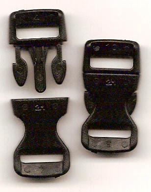 Pistolukko 10mm musta, 10kpl