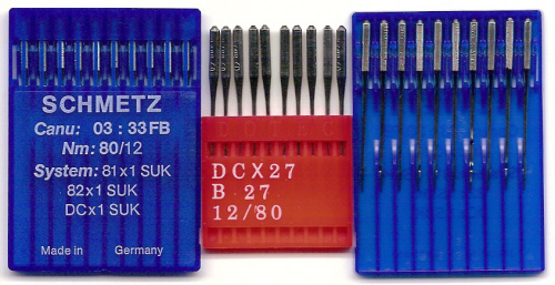 Teollisuussaumurineula DCx27 10 kpl.