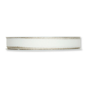 Nauha valk kapea pellava reuna 15mm 20m 6,95