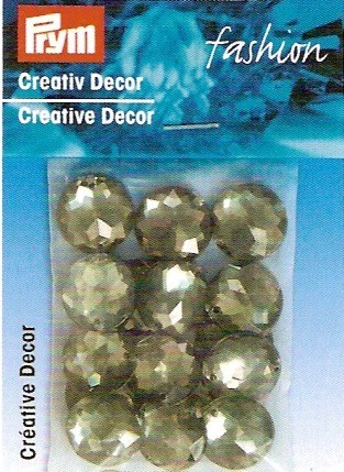 Koristetimantti 12mm 16 kpl ommeltava, Prym